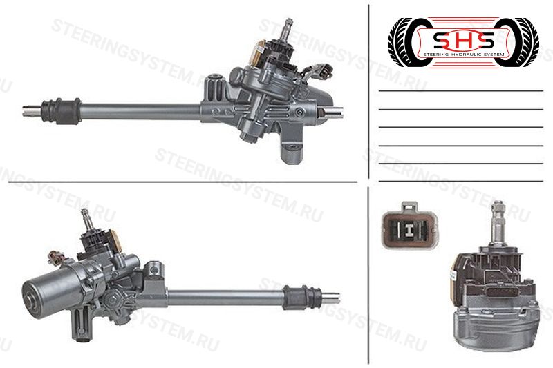 Рулевая рейка с ЭУР восстановленная SUZUKI SWIFT III (MZ, EZ) 06-