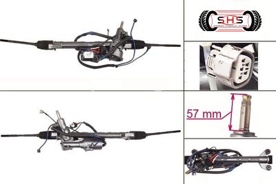 Рулевая рейка с ЭУР восстановленная SUBARU FORESTER 2008-2011, LEGACY 2007-2009, IMPREZA 2008-2011